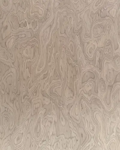 Veneer kayu asli Lamina Apricot Cream Burl 499