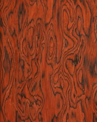 Veneer kayu asli Lamina Red Gothic