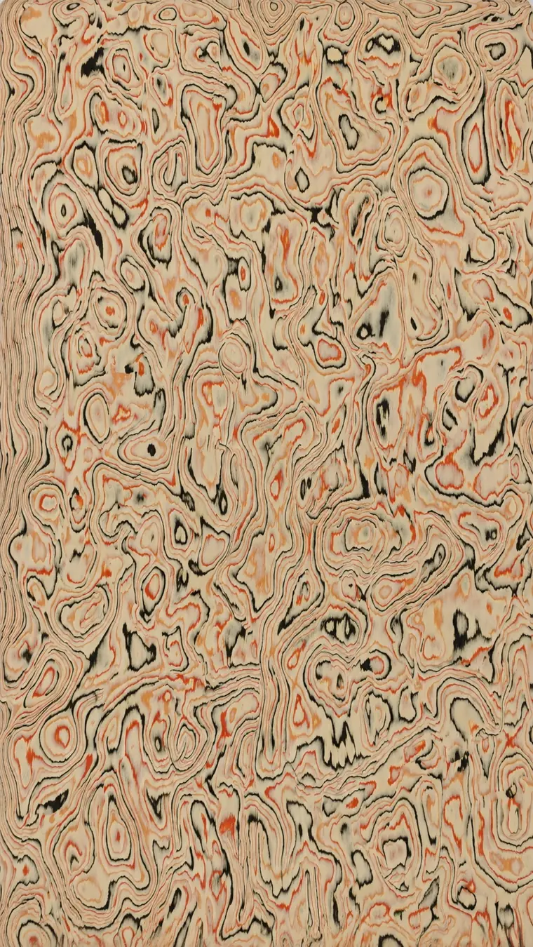 Lembar veneer kayu asli Lamina Terra Nova Gothic