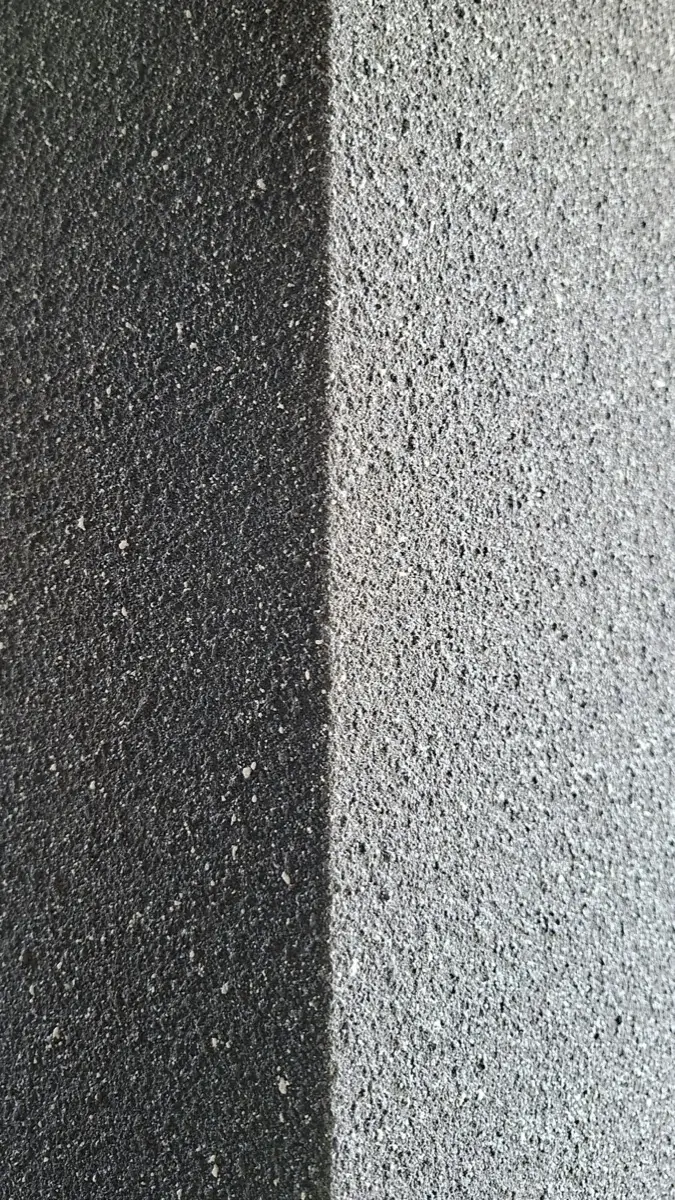 Textura Sandspray Stain, detail permukaan