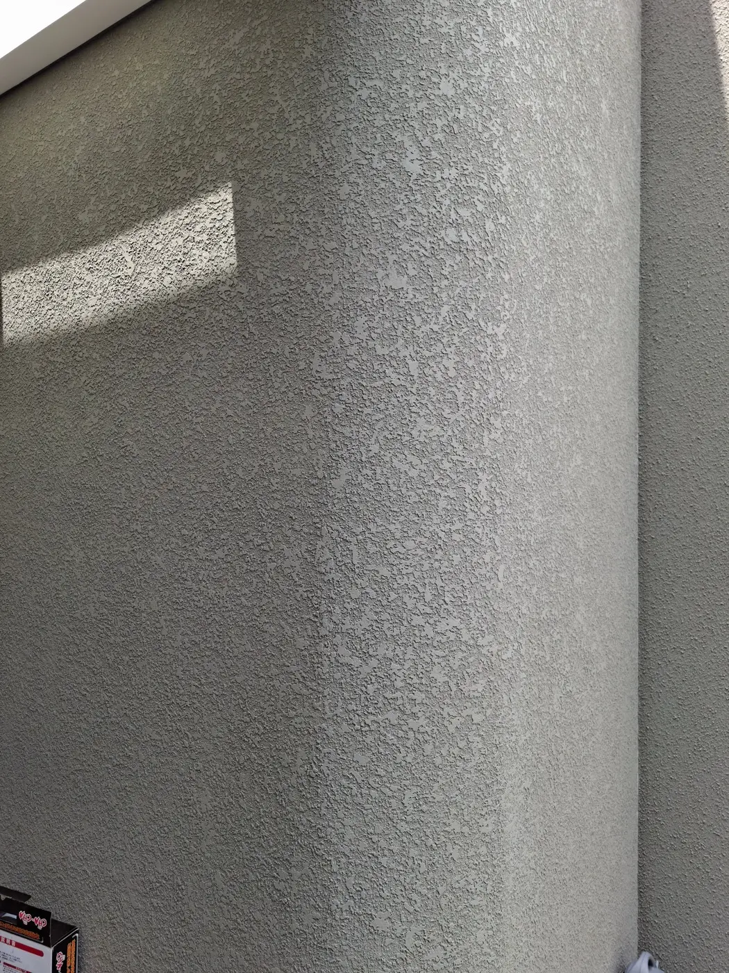Aplikasi Textura Rub Sandspray pada dinding